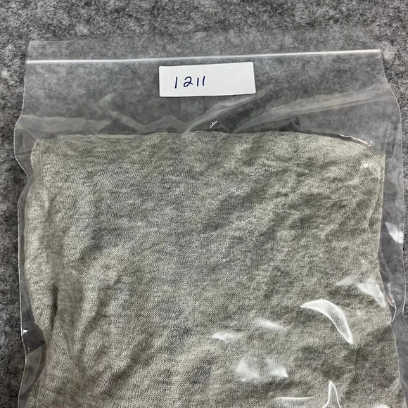 Eileen Fisher Duster Cardigan Petite L Silk Cashmere Blend Crinkle Crush Flutter - Picture 14 of 14